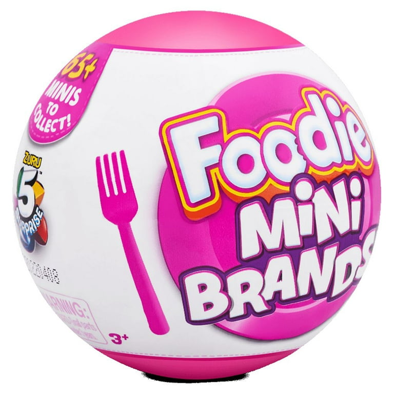  5 Surprise Foodie Mini Brands (2 Pack) by ZURU