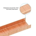 thumbnail image 3 of Uxcell Staples for Stapler, 2 Pack #10 Mini 3/16 Inch Length Staples for Office Supplies, Rose Gold, 3 of 6