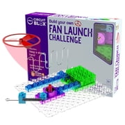 E-Blox: Circuit Blox: BYO Fan Launch Challenge - Wire Maze, Build Your Own, Brick Kit, Fun Electrical Circuit Activities, Block DIY STEM, Kids Ages 5+