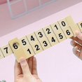 thumbnail image 3 of Juguete educativo temprano, regla matemática aritmética de madera, regalos científicos para niños (1 Uds. Marrón), 3 of 4