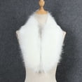thumbnail image 5 of Womens Faux Fur Collar Wrap Detachable Neck Warmer for Winter Fashion and Cold Weather, 5 of 6