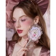 thumbnail image 4 of Espejo de mano Flower Knows Violeta Fresa Rococó Wisteria, 4 of 9