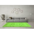 thumbnail image 3 of Ahgly Company Indoor Rectangle Oriental Green Modern Area Rugs, 2' x 3', 3 of 4
