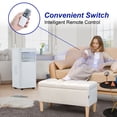 thumbnail image 2 of Qinaqin 6000 BTUs (10 000 BTU AS cm de AlturaRAE) Portátil Air Conditioner con Fan & Profundidadhumidifier Mode Cools Rooms up to 450 Sq.Ft, 2 of 8