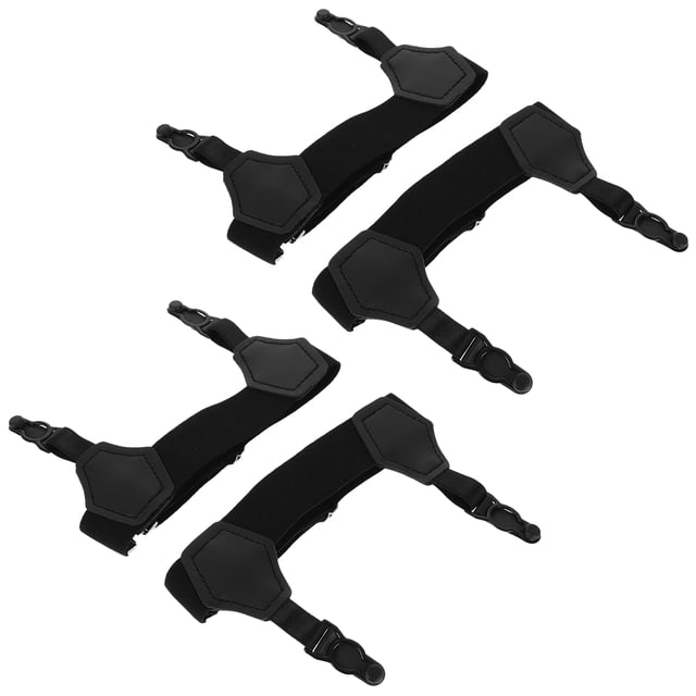 BESTYASH 2Pares Cinturones De Con Elásticos Y Clips Para Mantener Camisas Sin Arrugas