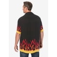 thumbnail image 3 of Men's Big & Tall Tropical Rayon Short-Sleeve Shirt, 3 of 6