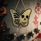 thumbnail image 4 of Pegatina Dorada 2D De Esqueleto De Halloween Para Llavero, Decoración Para Dormitorio Y Baño, 4 of 7