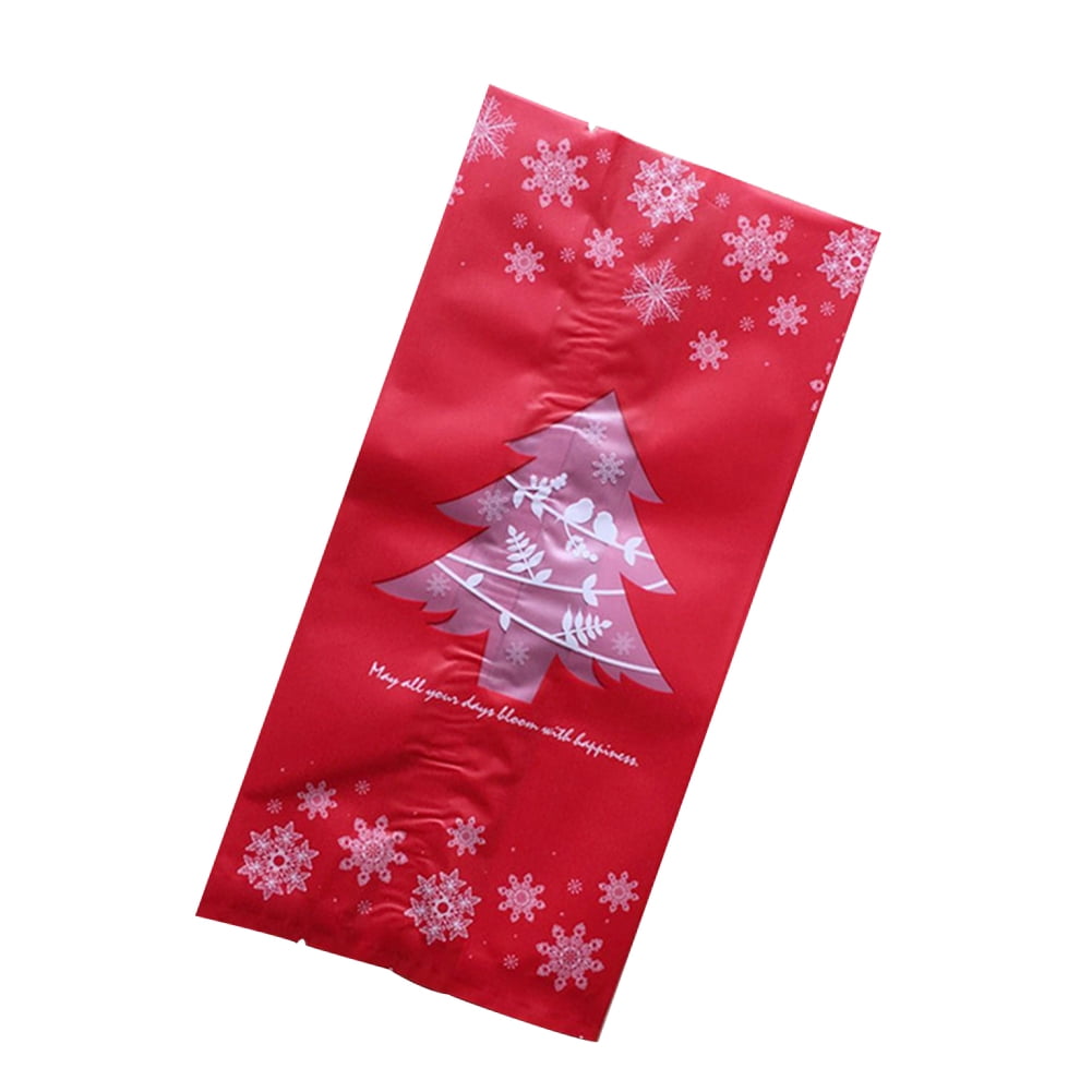 Details about   100Pcs Xmas Cookie Packing Plastic Bag Christmas Cellophane Party Bag Candy Bag