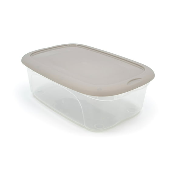 Tuff StoreTM 17L (4.5 gal.), Utility Series - Warm Grey & Clear
