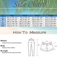 thumbnail image 2 of HBFAGFB Long Sleeve Jumpsuit for Women Trendy V Neck Mesh Patchwork Straight Leg Rompers Red Size L, 2 of 4