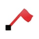 thumbnail image 1 of Bandera de buzón de repuesto Banderas rojas Decoración duradera Fácil de instalar Accesorios de buzón para correo saliente Bandera de correo Cola Bandera de buzón, 1 of 8
