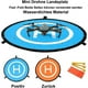 thumbnail image 2 of Plataforma de aterrizaje para drones, plataformas de aterrizaje plegables portátiles universales e impermeables, 2 of 4