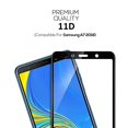 thumbnail image 3 of Mica Cristal Galaxy A7 2018 11D OEM Premium 9H Negro OEM OEM, 3 of 4