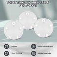thumbnail image 3 of 5Pack Toilet Tank Silicone Flapper Seal Gasket 3Inch Replacement, 3 of 5