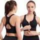 thumbnail image 2 of Sujetador deportivo para mujer, sujetador con cremallera frontal para poscirugía, sujetadores deportivos inalámbricos para Yoga activo, lencería sin rastro y hermoso chaleco, 2 of 5