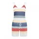 thumbnail image 4 of Mono sin mangas de verano para mujer a la moda, mono con estampado informal y bolsillos, mono con tirantes finos Fridja alkflakhf36092, 4 of 4