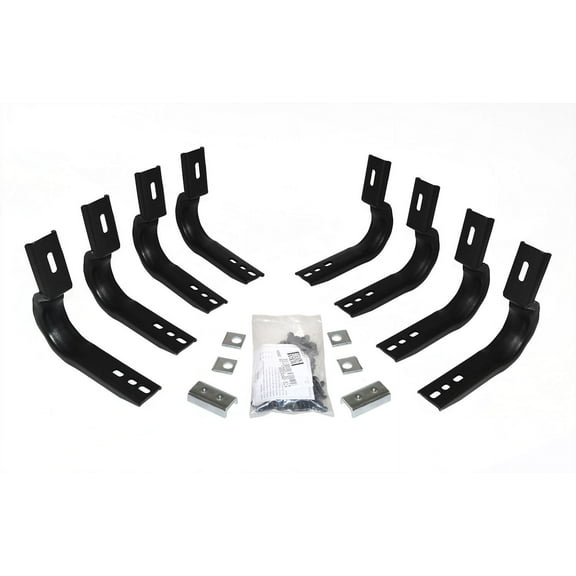Go Rhino 6840465 OE Xtreme Cab Length Side Steps - MOUNTING BRACKETS ONLY For 07-19 GMC, Chevrolet Fits select: 2007-2019 CHEVROLET SILVERADO, 2008-2019 GMC SIERRA