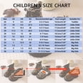 thumbnail image 3 of Dakaela 3.5-11.5Y Little Big Kids Leopard Print Combat Boots Lace Up Side Zipper Ankle Booties for Boys Girls, 3 of 8