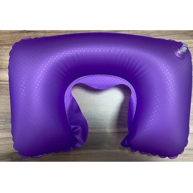 Almohada en forma de U con flocado de PVC Almohada en forma de U Almohada en forma de U Almohada cervical Almohada para la espalda Almohada de aviación Almohada para exteriores para aviones Almohada