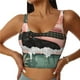 thumbnail image 1 of Balery Black Cat Pink Bathroom Sujetadores deportivos con espalda cruzada para mujer, acolchados, sin costuras, de alto impacto, ideales para yoga, gimnasio, entrenamiento y fitness.-Medium, 1 of 8