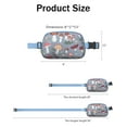 thumbnail image 7 of Belt Bag for Men&Women Fashionable Waterproof Fanny Pack with Adjustable Strap for Outdoors Workout Traveling Mushroom Sporty Waist Pack, 7 of 7