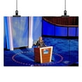 thumbnail image 2 of Print: Madeline Albright Addresses The Convention Floor At The Democratic, 2 of 4