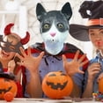 thumbnail image 3 of MAKEATREE Cute Cat Mask for Adults, Realistic Latex Cat Head Mask for Halloween Costume, Party Props, Unisex Animal Full Face Mask, 3 of 7