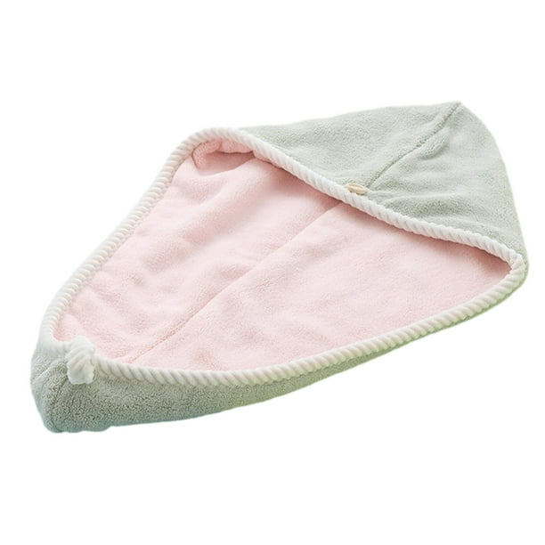 Toalla para el cabello, turbantes para cabello mojado, toallas para secar el cabello rizado, toallas para el cabello de mujer, toallas de secado rápido para cabello largo, rizado y grueso.