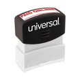 thumbnail image 2 of Universal UNV10156 Tampon de Message en Ligne Pré-Encreur - Encre Rouge, 2 of 6