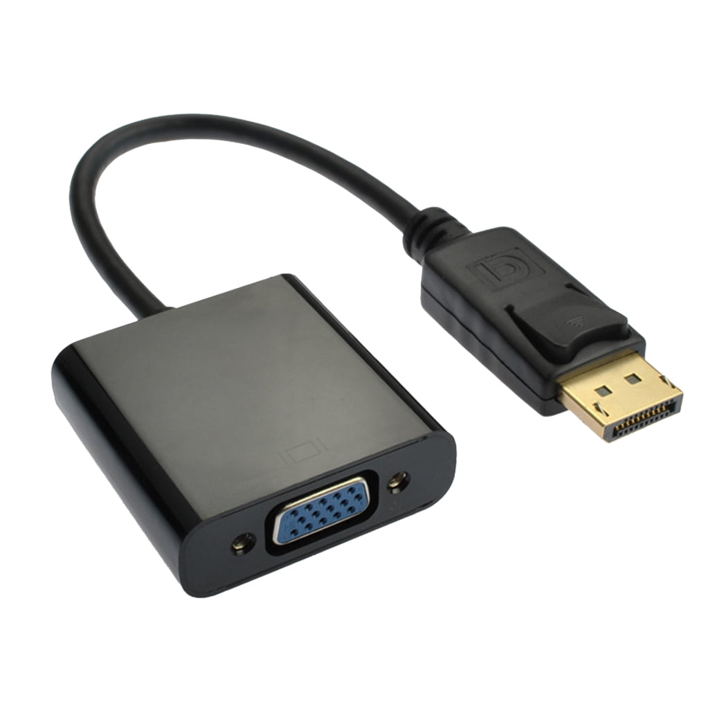 for DisplayPort Enabled Desktops and Laptops to VGA Converter Connect Displays DisplayPort to VGA,Anbear Display Port to VGA Adapter Converter Gold Plated Male to Female