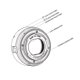 thumbnail image 3 of Adaptador de lente Viltrox Adaptador Anillo de Enfoque automático EF-EOS M MONTAJE para lente EF EF-S de Canon cámara a Canon EOS sin espejo Viltrox Adaptador de lente, 3 of 3