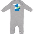 thumbnail image 2 of Inktastic 1st Birthday Airplane Pilot 1 Year Boys Baby Romper Coveralls, 2 of 4