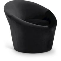 Meridian Furniture Tristan Black Velvet Accent Chair