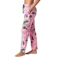 thumbnail image 5 of TrailCrest Women's Open Bottom Cotton Blend Cozy Sweatpants With 3 Pockets Yoga Lounge Hunting, XS, Pink Camo, 5 of 7