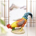 thumbnail image 4 of Transemion Resin Statue Chicken Statue Decorative Backyard Patio for Lawn Pecking S 1Set, 4 of 6