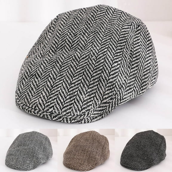 Baberdicy Kids Beret Hat, Fashion Comfortable Retro Baker Boy Cap for Role Play And Daily Wear,Charcoal Fits All – Gift Ready
