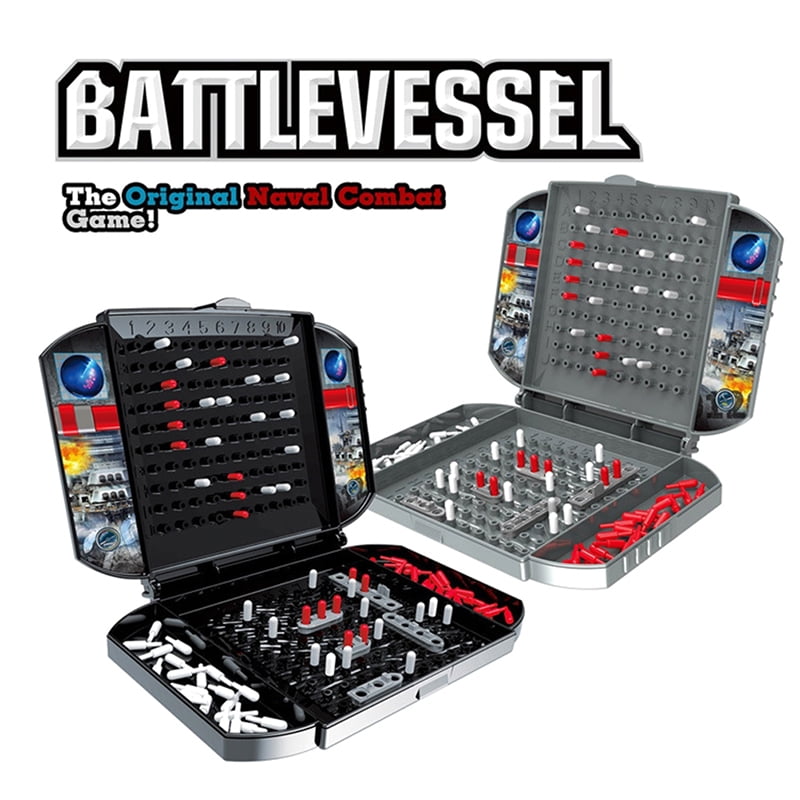 BATTLESHIP Free Battery ELECTRONIC HANDHELD BOARD GAME TRAVEL MB SHIPS NAVAL 