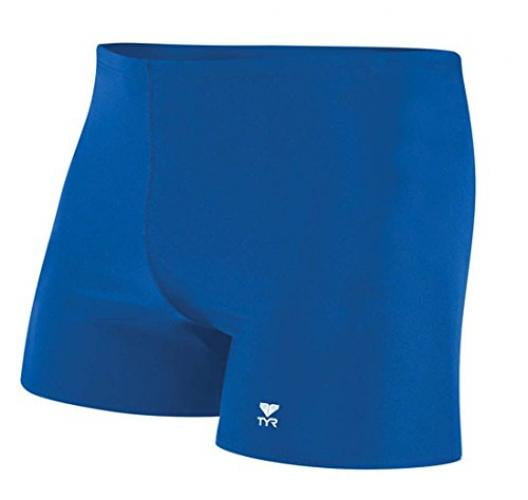Square Leg Short Swim Suit,Royal 