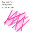 thumbnail image 3 of Unique Bargains 3000pcs Standard Tagging Gun Fasteners 25mm Tagging Barbs Pins PP Plastic Tag for Price Tagging Gun, Red, 3 of 6