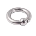 thumbnail image 3 of Anillo de nariz con clip de bola de acero inoxidable 316L BCR, anillo de nariz con clip de bola de acero de titanio, anillo multiusos universal, pendientes, anillo para el hueso de la oreja, 3 of 6