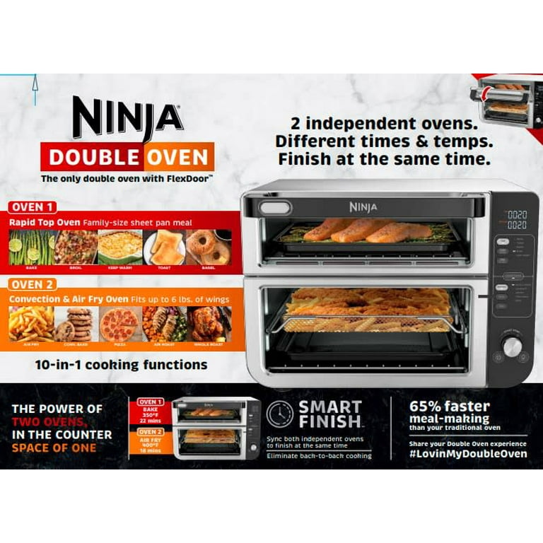 Ninja 12-in-1 Double Oven With FlexDoor