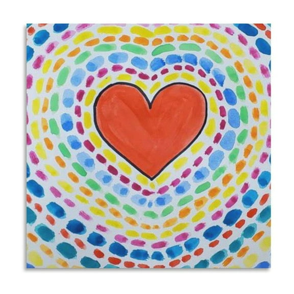 Painter Alma Thomas Color School Posters Art (25) Wall Art Gifts Bedroom Prints Home Decor Hanging Picture Canvas Painting 28x28inch(70x70cm)