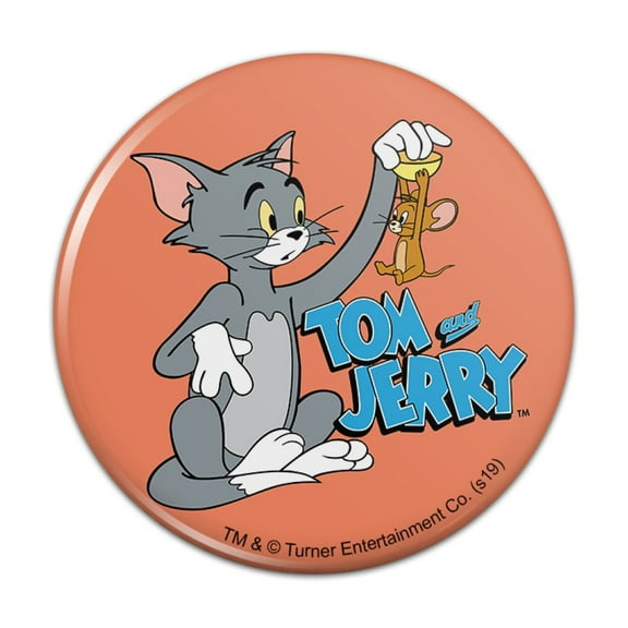 Tom and Jerry Best Friends Kitchen Refrigerator Locker Button Magnet