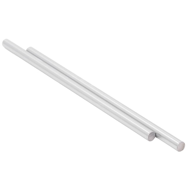 2 piezas de eje lineal de 8 mm de Alto eje lineal de 8 mm, Cilindro de Guía de Movimento de Acero Cromado Con Precisión de Varilla de Movimento para lineal para impresora 3d 200