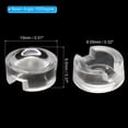 thumbnail image 2 of Uxcell 13mm LED Convex Lens 100 Degree Beam Angle Acrylic LED Optical Lens for 1W 3W LED Lamp Beads 20 Pack, 2 of 6