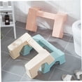 thumbnail image 3 of GOOHOCHY 1Pack Toilet Footstool Healthy Position Support White PP for Adults, 3 of 8