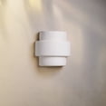 thumbnail image 3 of Luxury Lighting Fasciato 10" High Ceramic Outdoor Wall Light, Paintable White Bisque, LED Bulb Included, 3 of 3