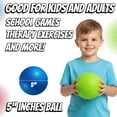 thumbnail image 4 of PlayBolt Pelotas de patio inflables de PVC de 5" - paquete de 6, 4 of 8