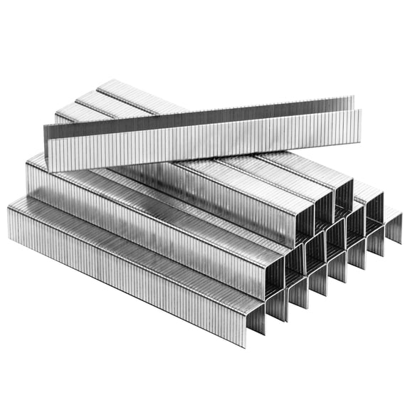 2 Boxes Meite T-50 Staples, 9/16" Length Heavy Duty Staples Galvanized 20 Gauge 3/8" Crown