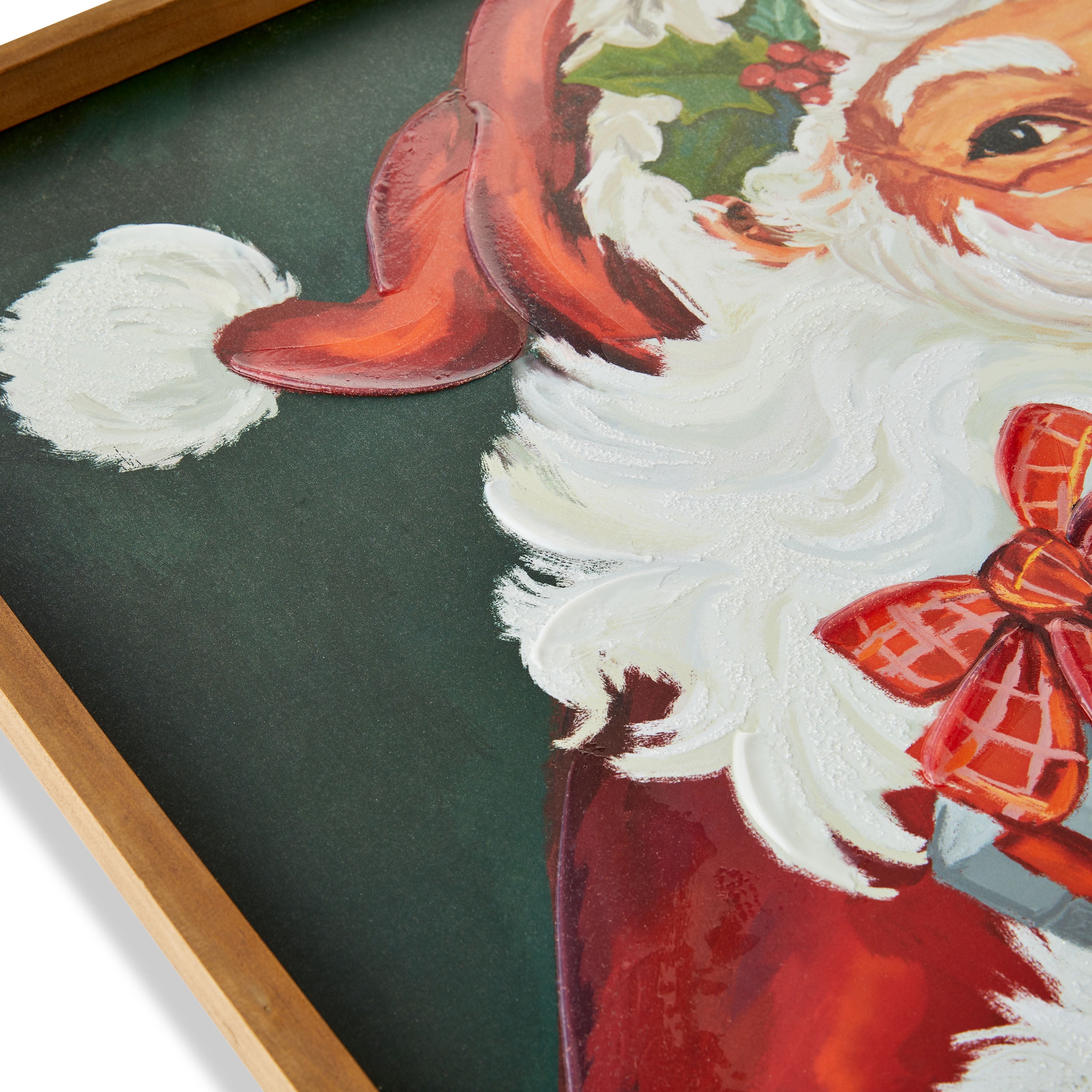 Holiday Time - Brandclub - Jolly Santa Claus Christmas Wall Art